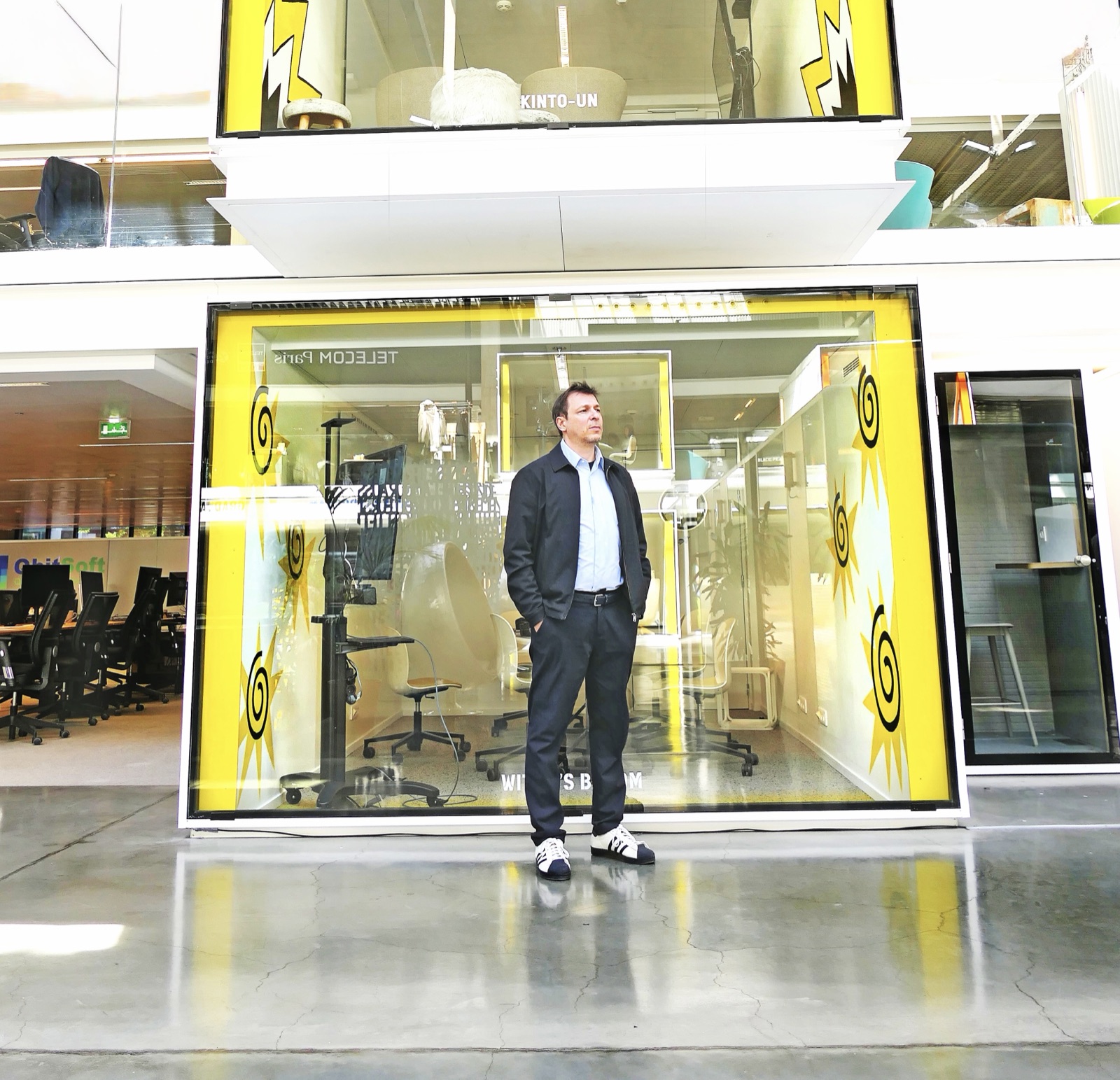 Samuel Zniber at Station F, Paris